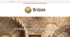 Desktop Screenshot of grupobrujula.com